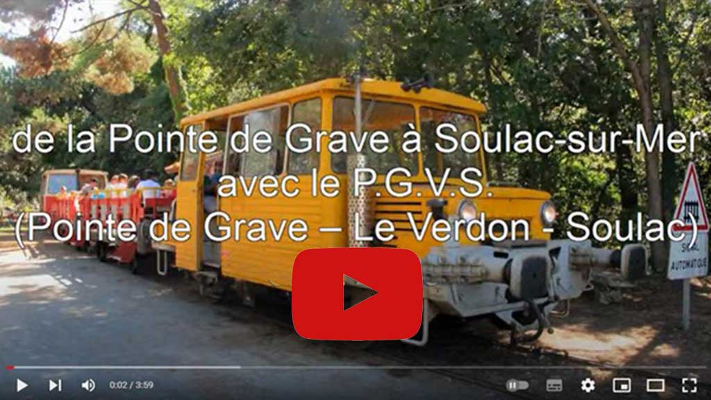 train touristique Soulac- Le Verdon