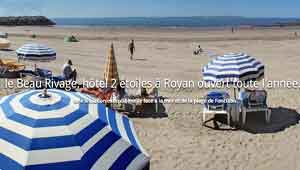hôtel Beau Rivage plage de Foncillon Royan