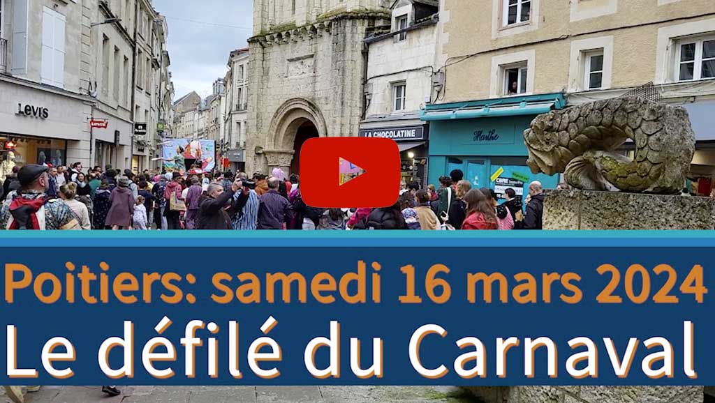 Poitiers, défilé Carnaval 2024