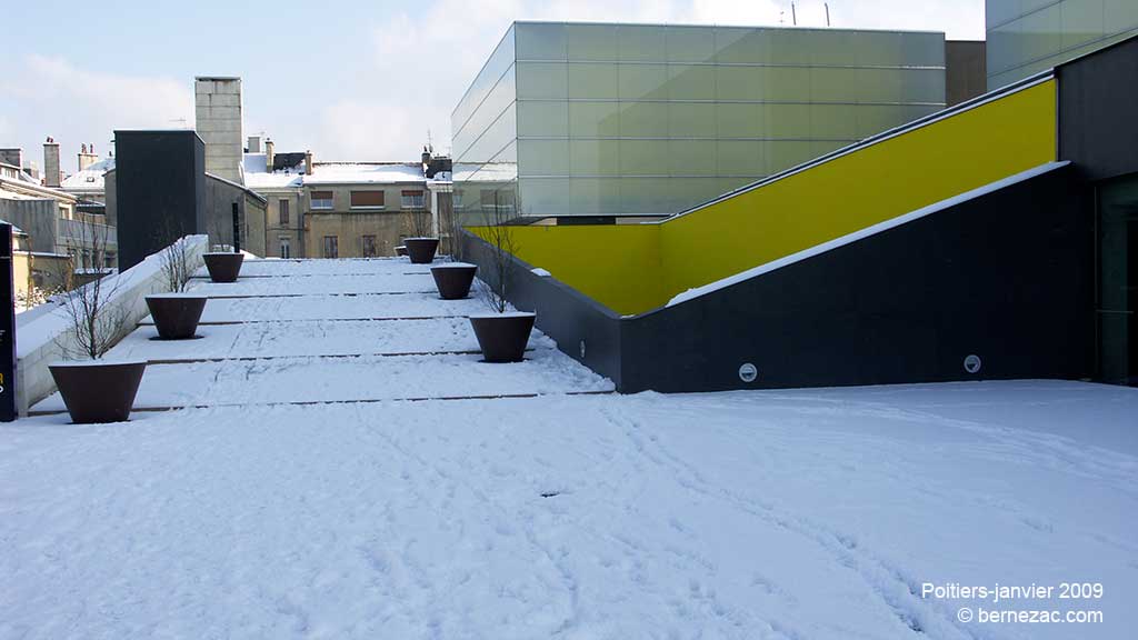 poitiers, neige janvier 2009