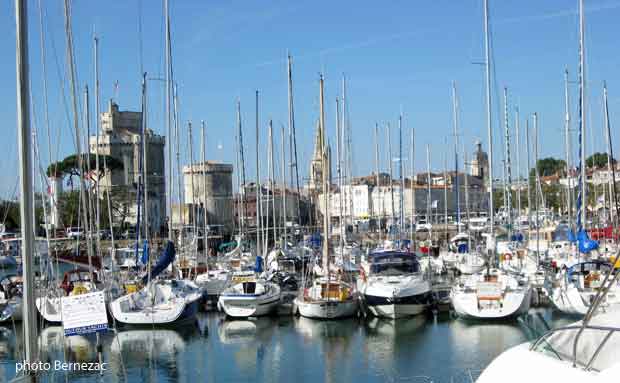 La Rochelle, le bassin à flot du Vieux Port