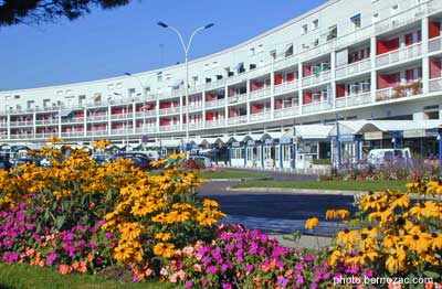 Royan, les b�timents du Front de Mer