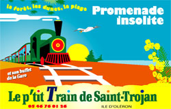 le petit train de Saint-Trojan, Oléron 