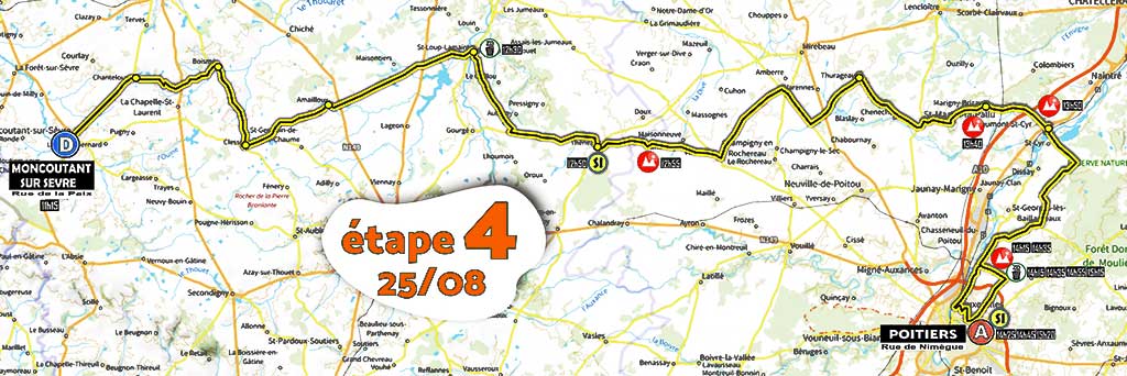 Tour Poitou-Charentes 2023, arrivée à Poitiers