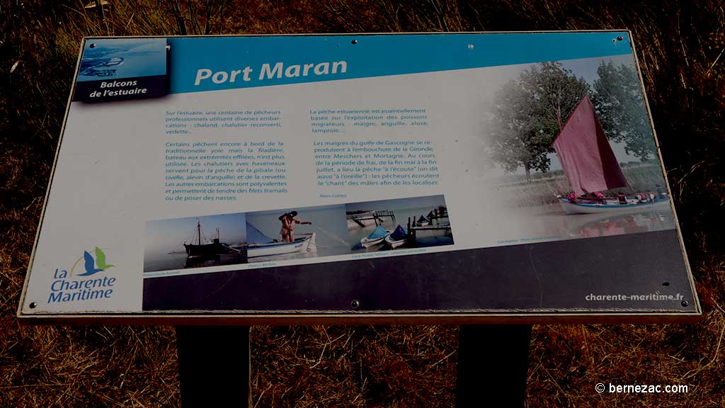 Port Maran, chemin littoral