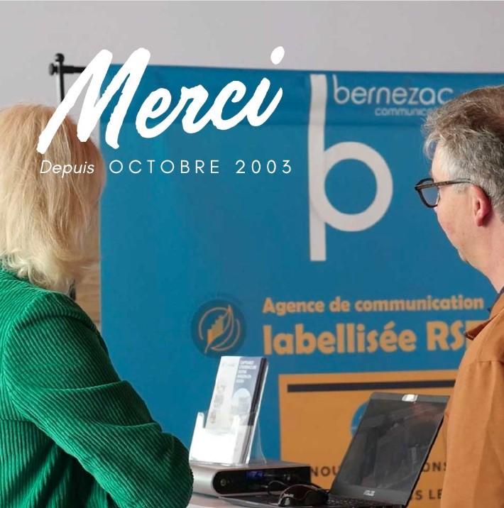 BERNEZAC COMMUNICATION célèbre ses 21 ans d'existence