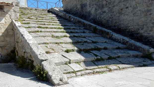 Brouage, escalier Marie Mancinii