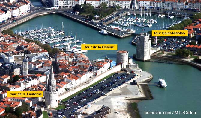 les tours de La Rochelle