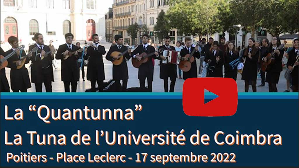 La Quantunna de l’Université de Coimbra à Poitiers