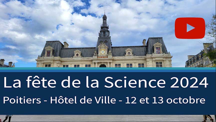 Poitiers, la Fête de la Science 2024 à l’Hôtel de Ville