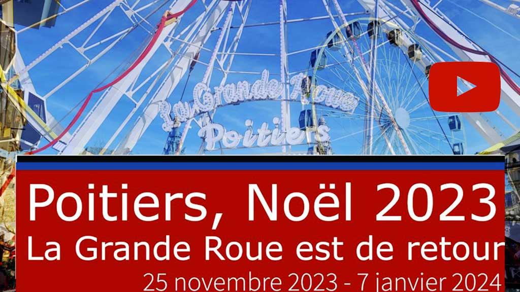 Poitiers Noël 2023, la Grande Roue