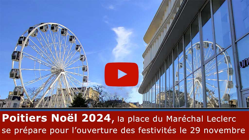 Poitiers place Leclerc Noël 2024