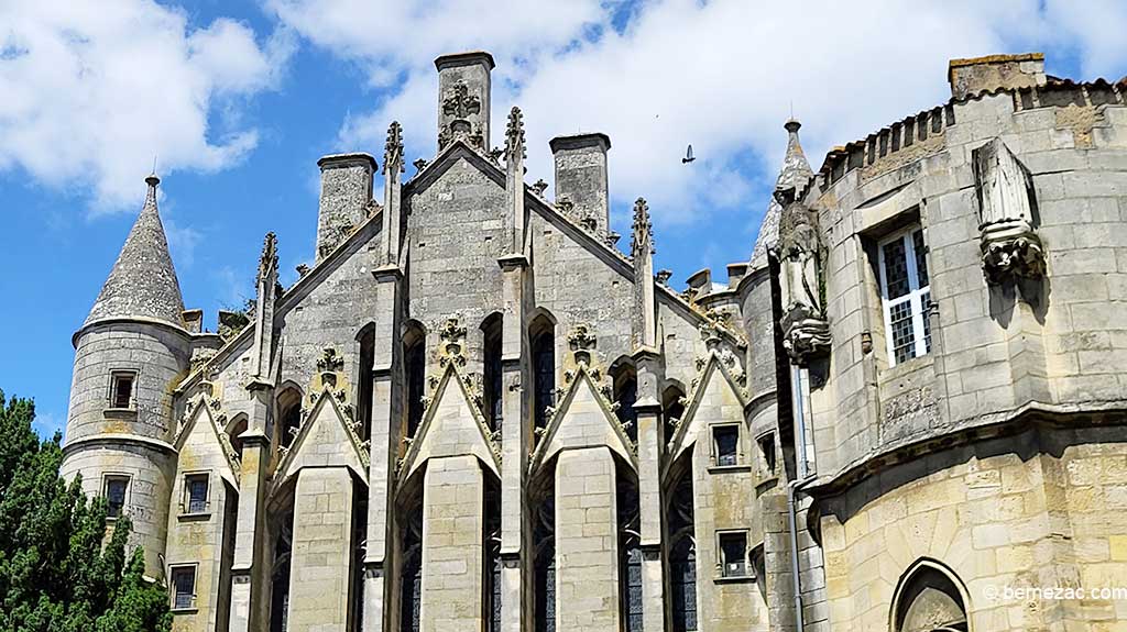 Poitiers, le Palais, Tour Maubergeon