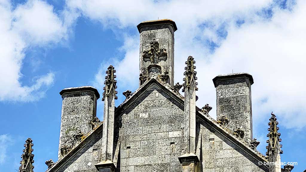 Poitiers, le Palais, Tour Maubergeon