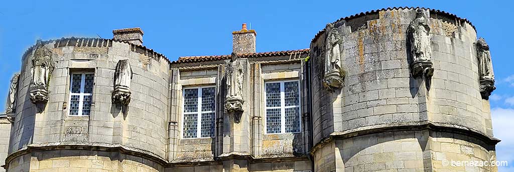 Poitiers, le Palais, Tour Maubergeon