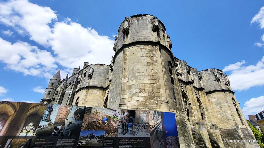 Poitiers, le Palais, Tour Maubergeon