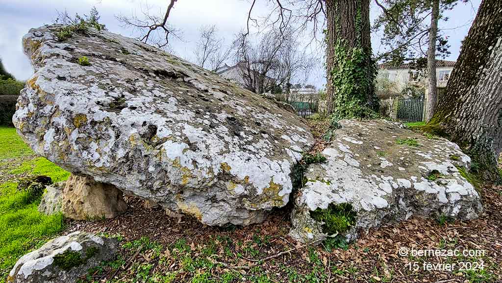 Poitiers, le dolmen de La Pierre Levée