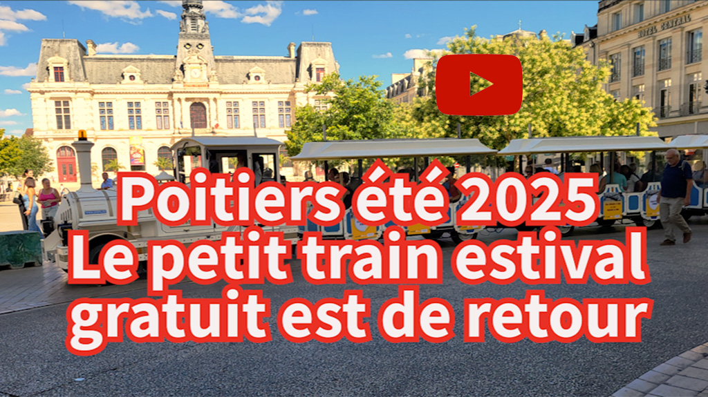 Poitiers le train estival gratuit