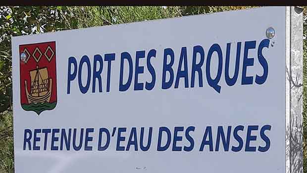 Port-des-Barques, plage sud, retenue des Anses