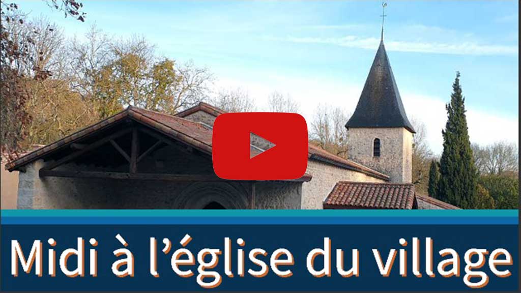 eglise de village en Poitou