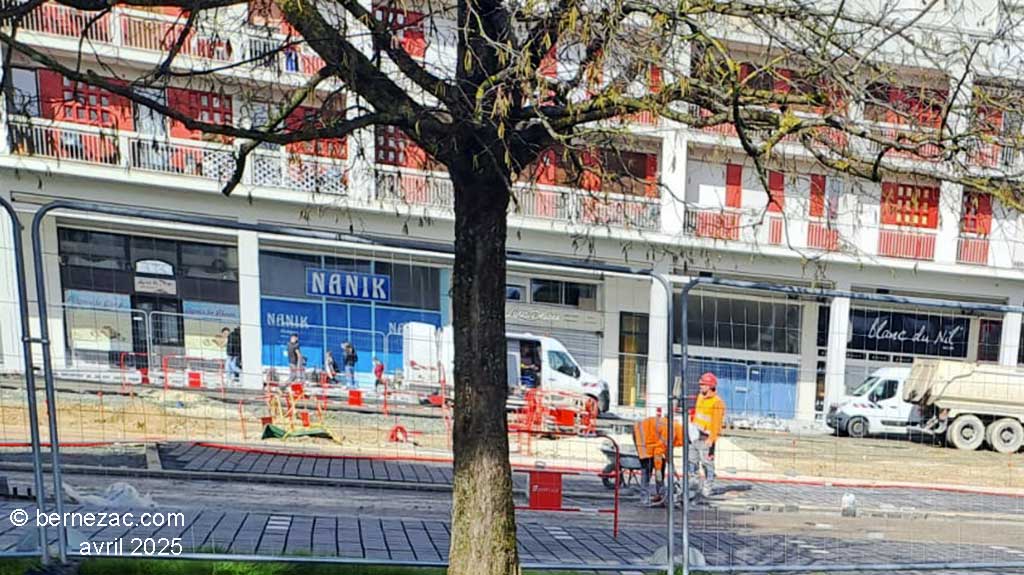 Royan avril 2025, réhabilitation du Front de Mer