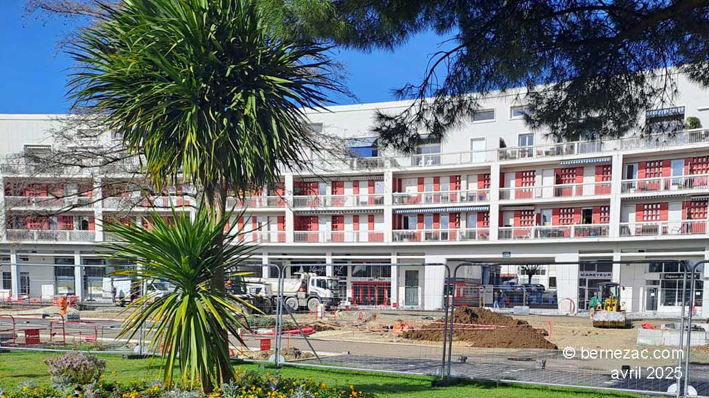 Royan avril 2025, réhabilitation du Front de Mer