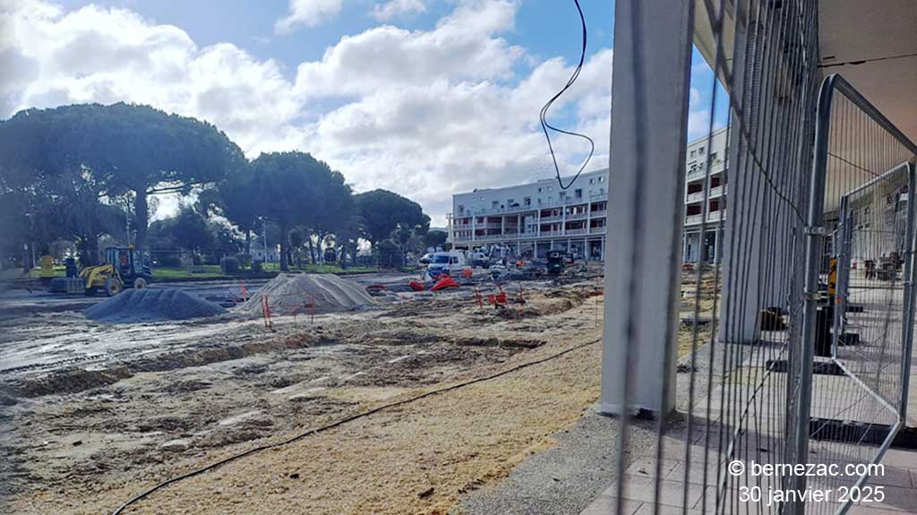 Royan 30 janvier 2025, réhabilitation du Front de Mer