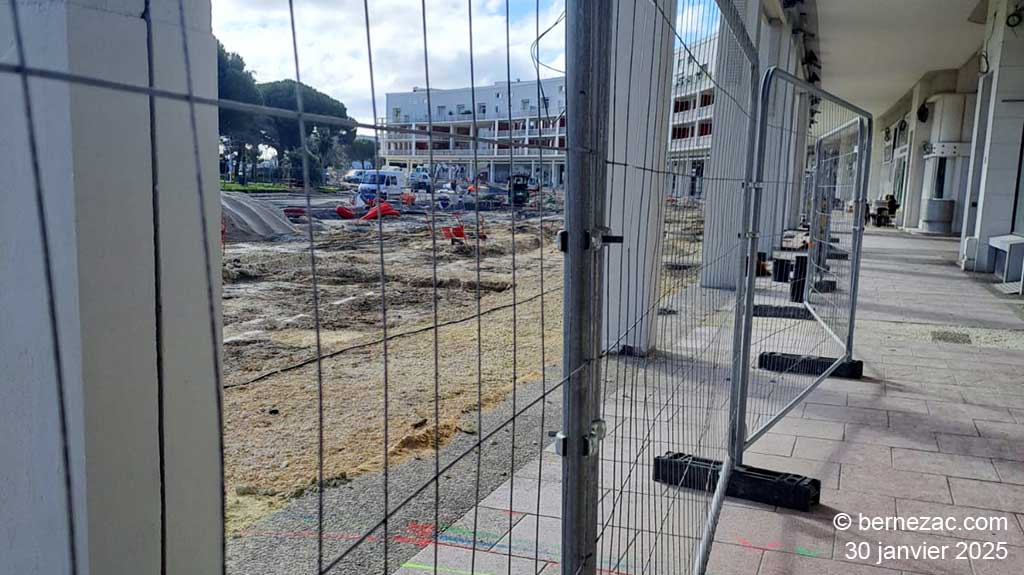 Royan 30 janvier 2025, réhabilitation du Front de Mer