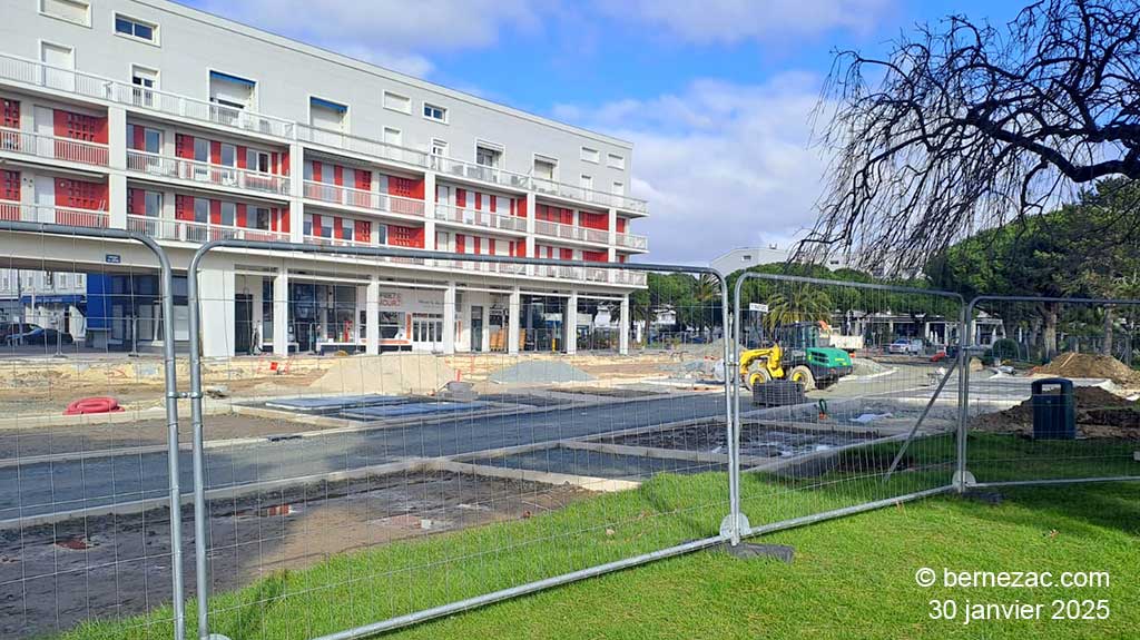 Royan 30 janvier 2025, réhabilitation du Front de Mer