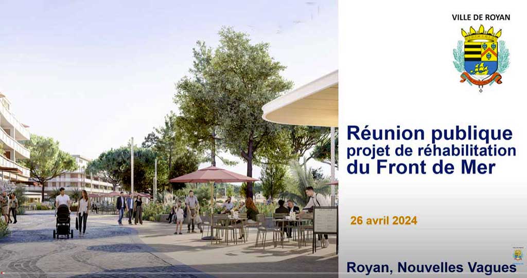 Royan, réhabilitation du Front de Mer