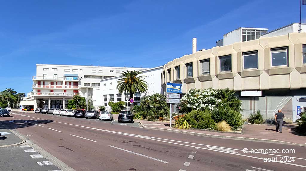 Royan, le front de mer, août 2024 avant le chantier de réhabilitation du front de mer