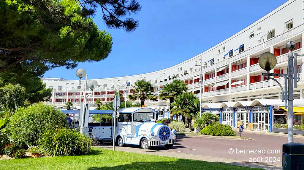 Royan, le front de mer, août 2024 avant le chantier de réhabilitation du front de mer