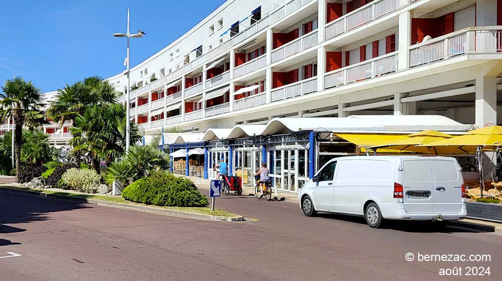 Royan, le front de mer, août 2024 avant le chantier de réhabilitation du front de mer