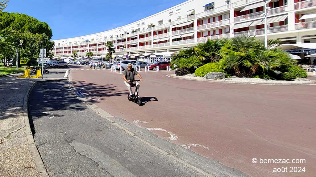 Royan, le front de mer, août 2024 avant le chantier de réhabilitation du front de mer