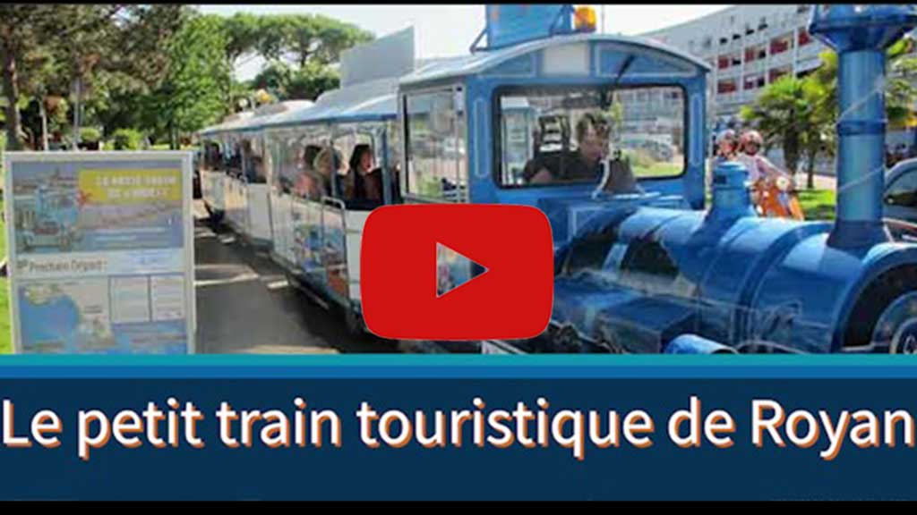 Le petit train touristique de Royan