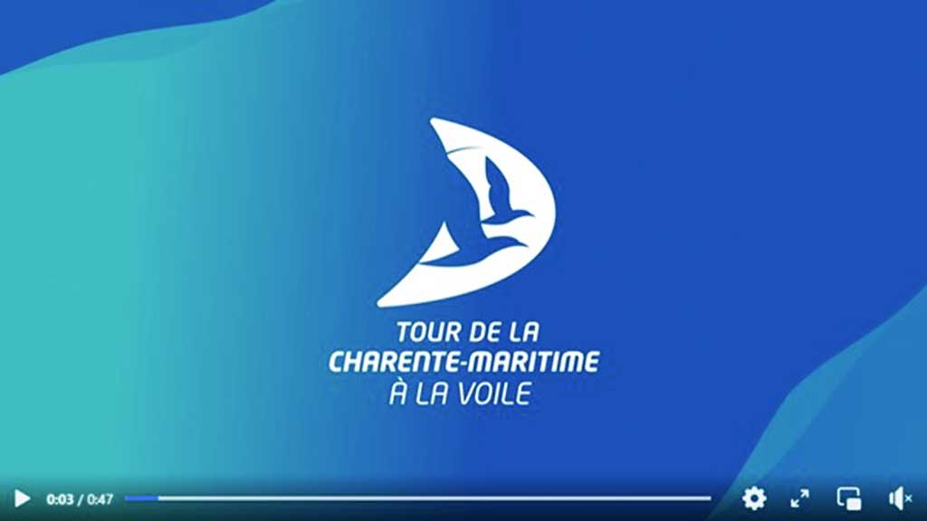 video parcours Tour voile Charente-Maritime