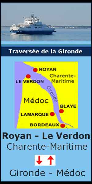 bac ferry Royan Le Verdon