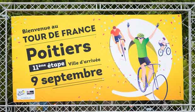 tour de france Poitiers 9 septembre 2020