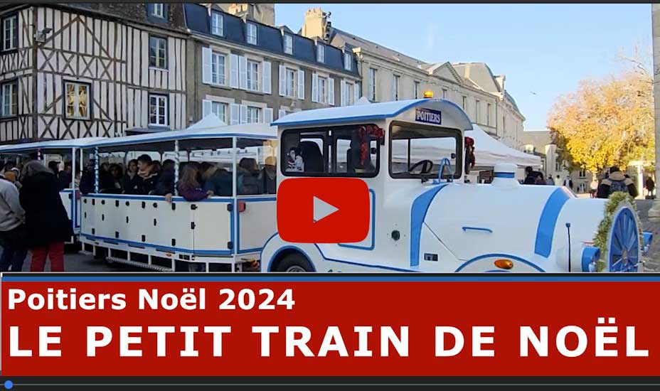 Poitiers Noël 2024, le Petit Train de Noël