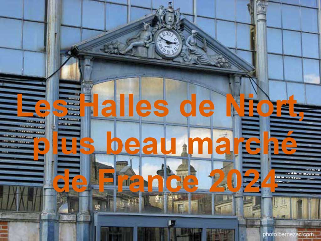 Les Halles de Niort, plus beau marché de France 2024